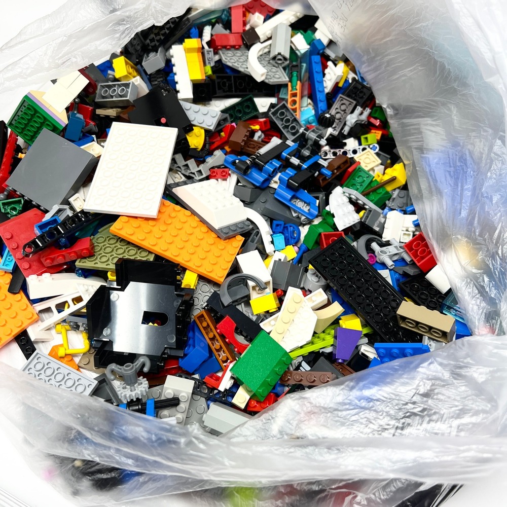 LEGO Bulk Mixed Lot 5lb Assorted Bricks Plates Technic Pieces Multicolor